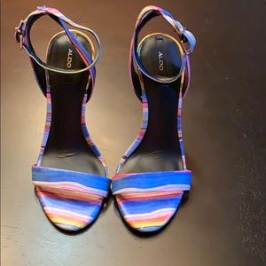 Aldo Shoes - NEW Aldo Multi Colored Sandal Aldo Shoes - NEW Aldo Multi Colored Sandal